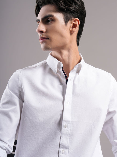 Men Smart Slim Fit Casual Shirt