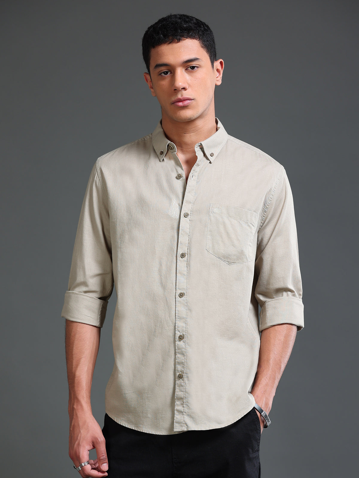 Men Premium Oxford Solid