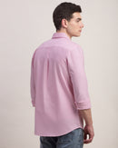 Men Slim Fit Oxford Cotton Casual Shirt