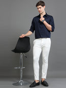 Men Satin Slim Fit Shirt