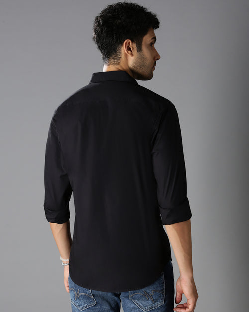 Men's Solid Casual Shirt