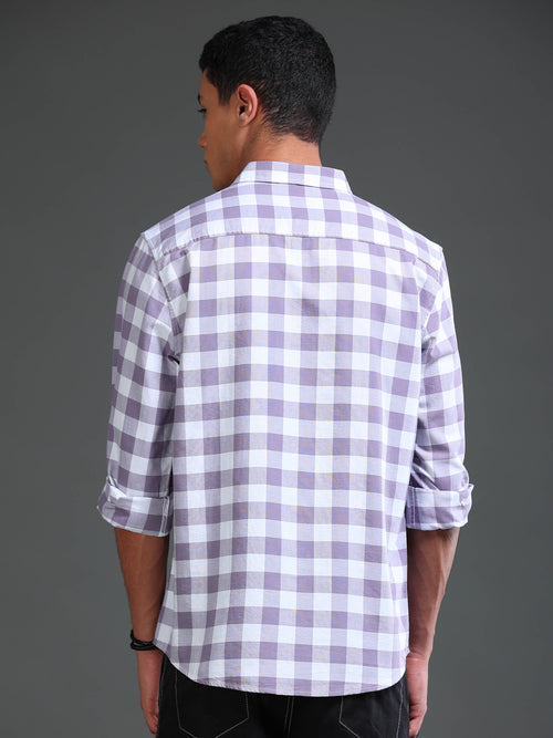 Men Premium Oxford Checks Shirt