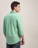 Men Slim Fit Oxford Cotton Casual Shirt