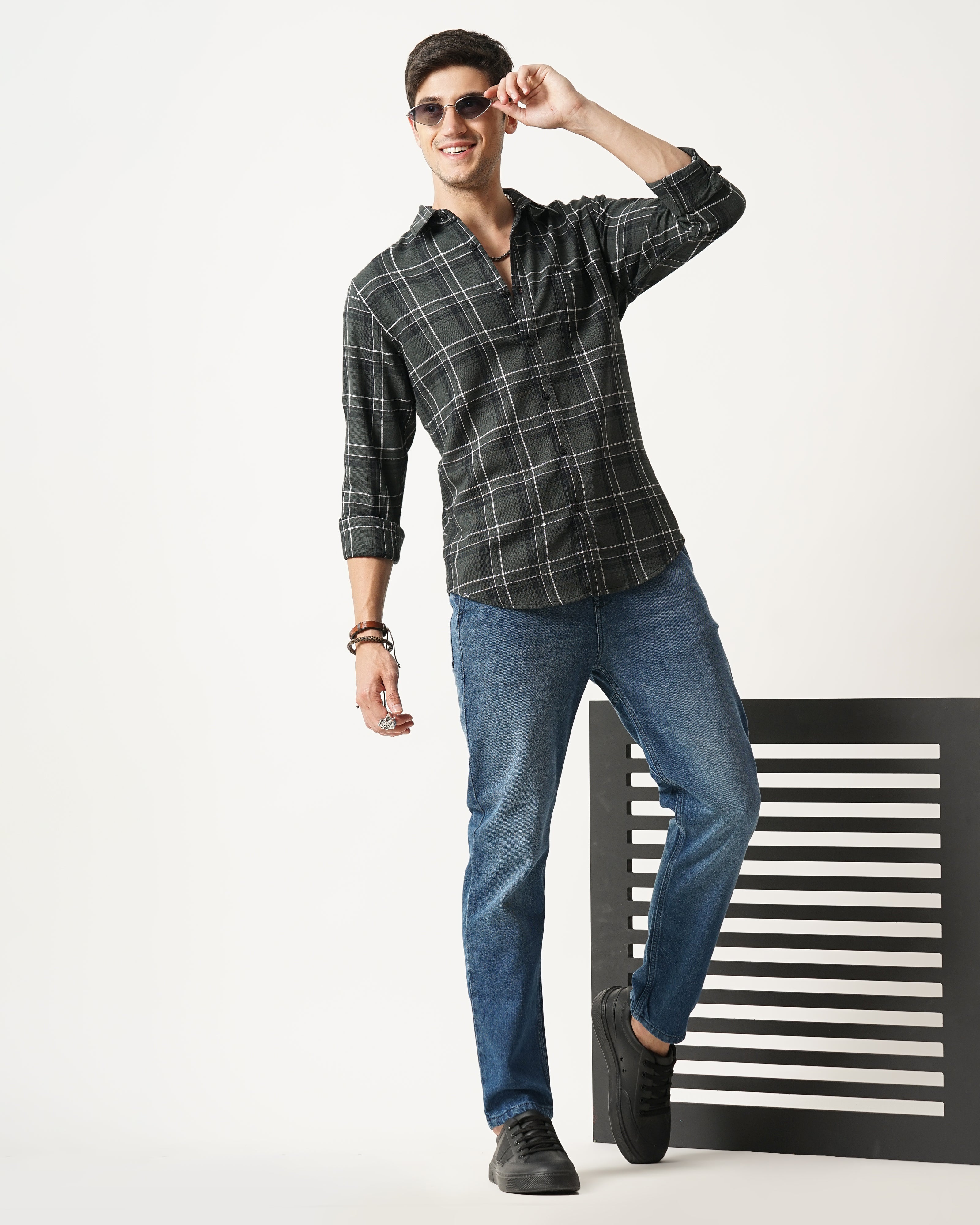 Men's Checks Shirt