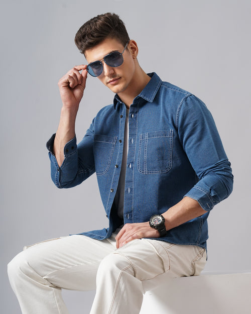 Men's Denim Shirt