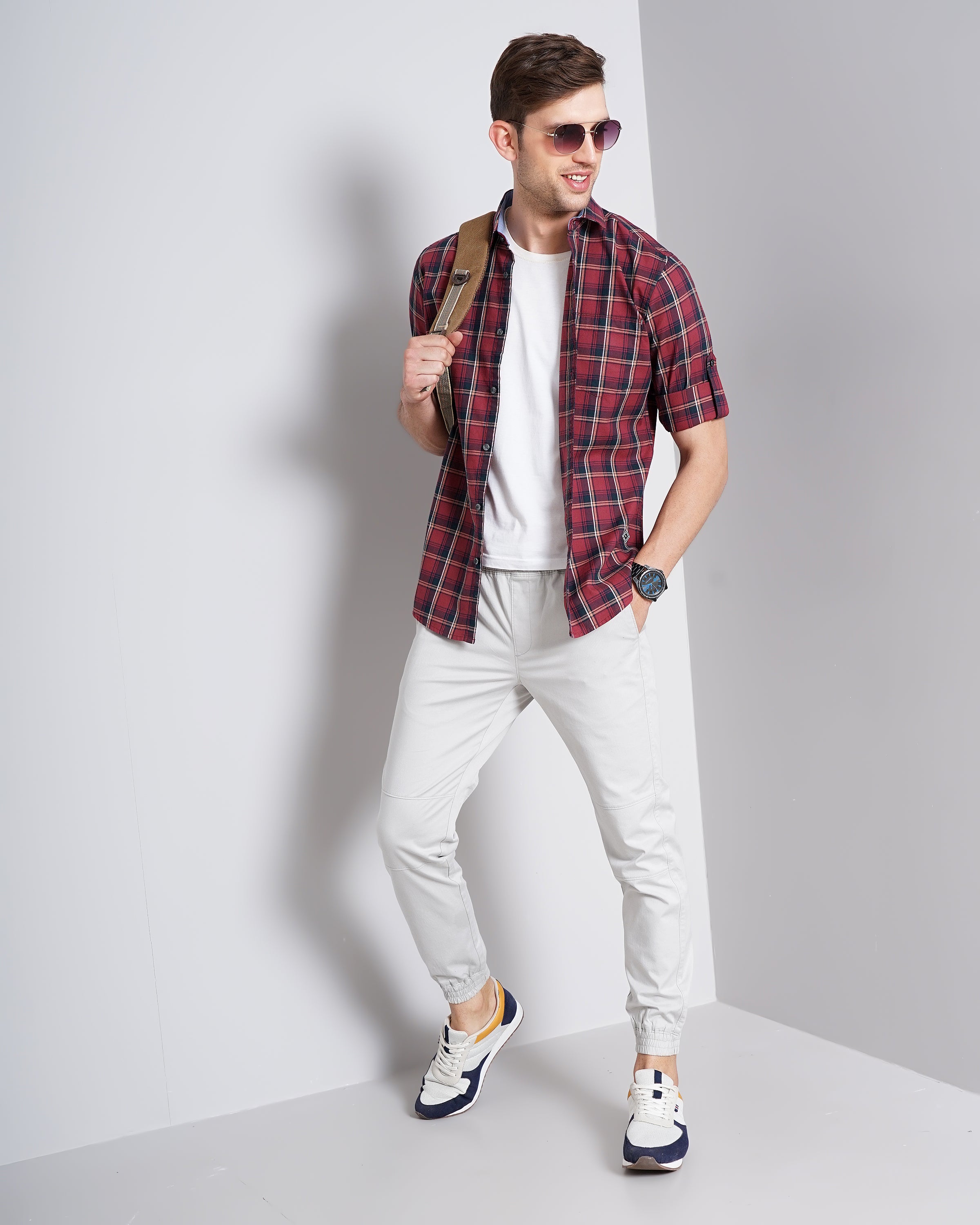 Men's Checks Shirt