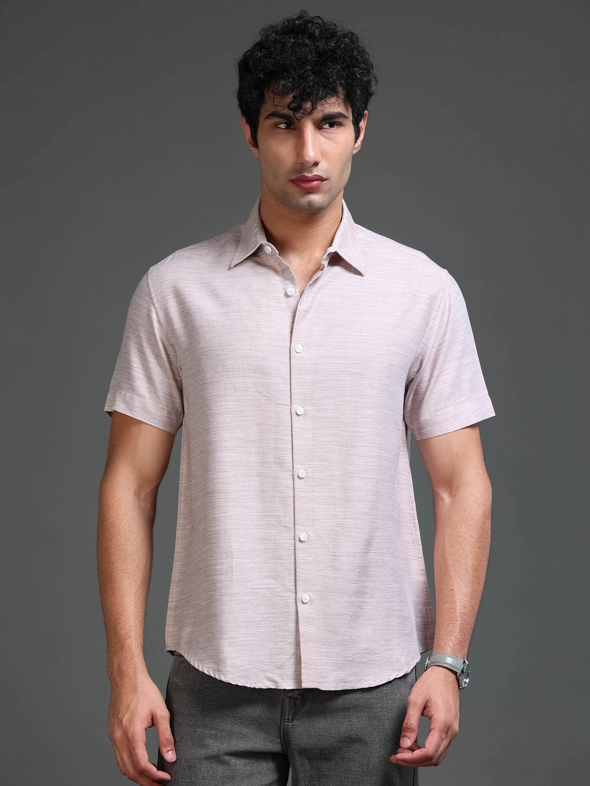 Men's Solid Shirt