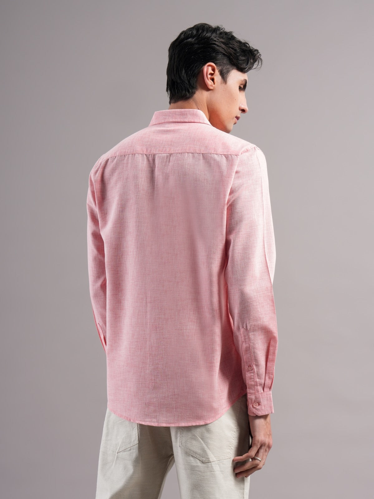 Men Smart Slim Fit Casual Shirt