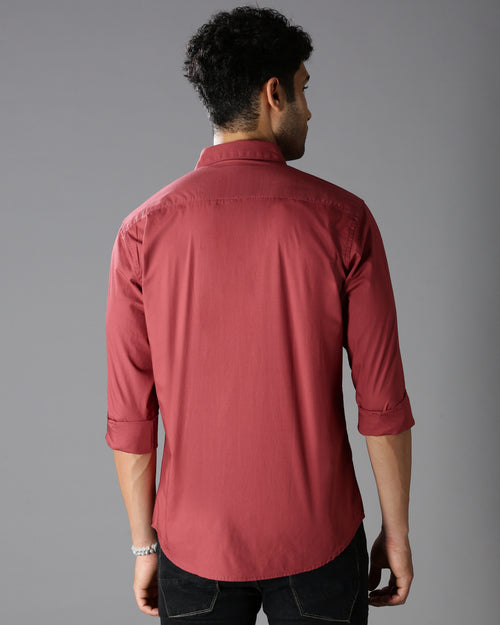 Men's Solid Casual Shirt