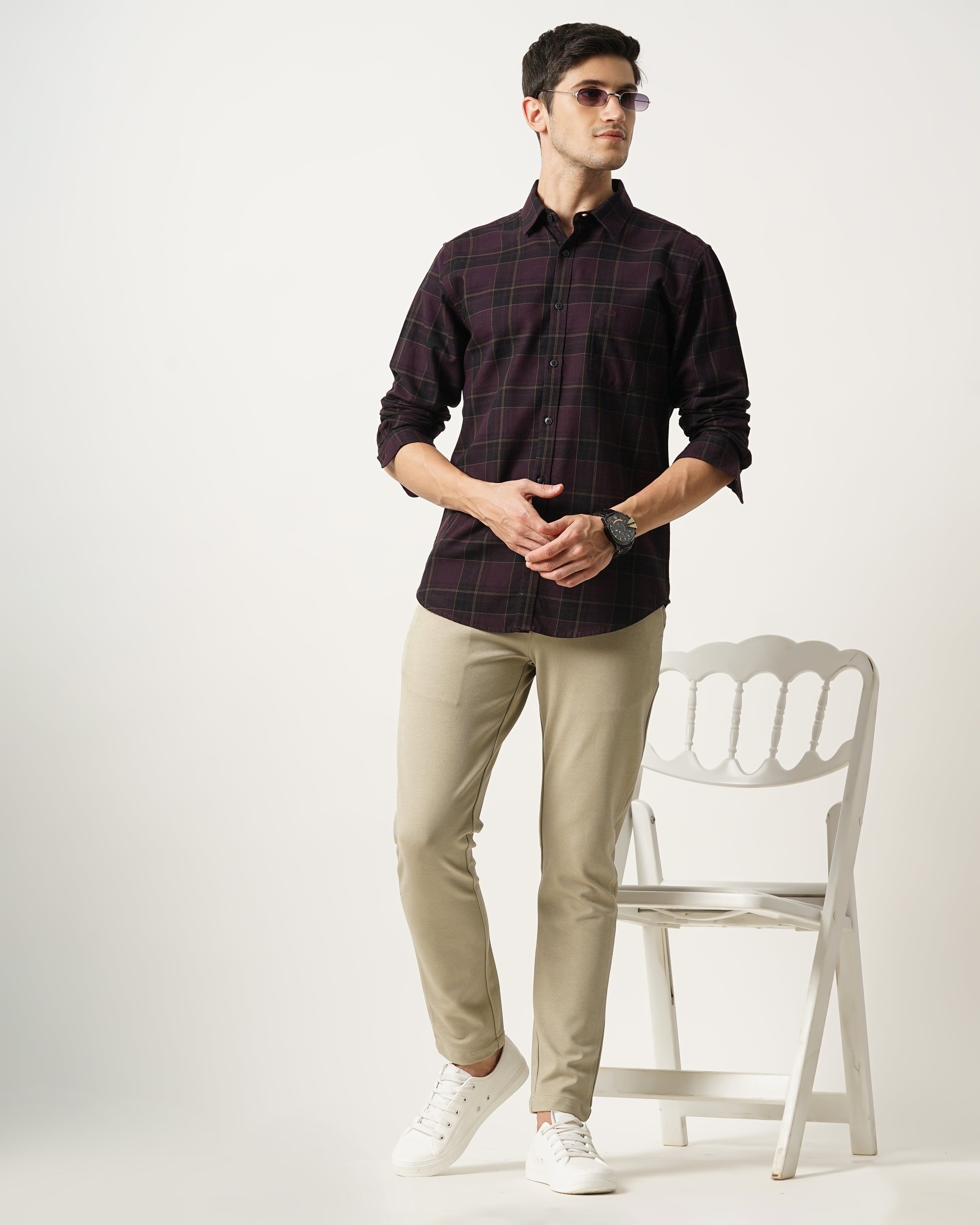 Men's Checks Shirt