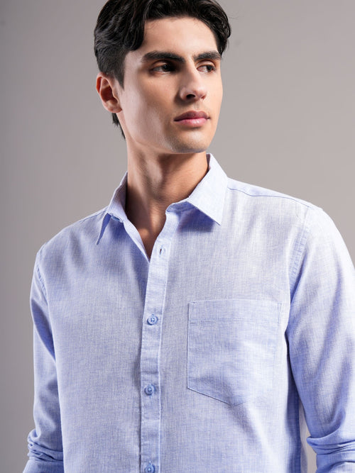 Men Smart Slim Fit Casual Shirt