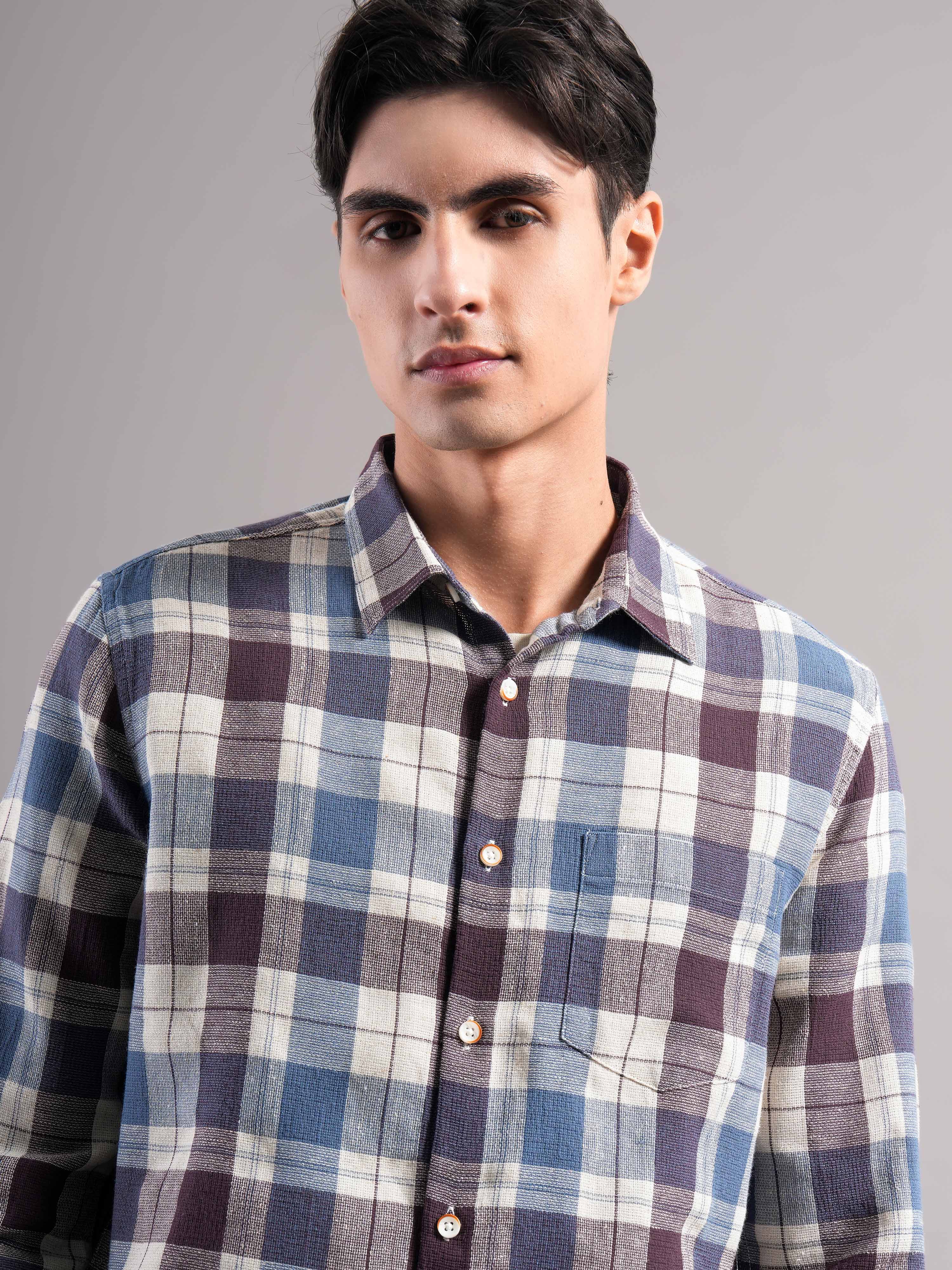 Men's Checks Shirt