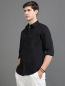 Men Oxford Slim Fit Shirt