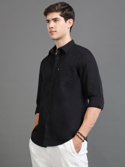 Men Oxford Slim Fit Shirt