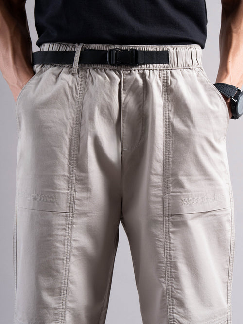 Men Smart Low-Rise Trousers