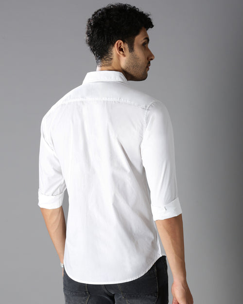 Men's Solid Casual Shirt