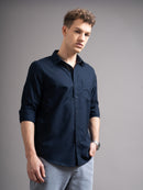 Men Smart Slim Fit Casual Shirt