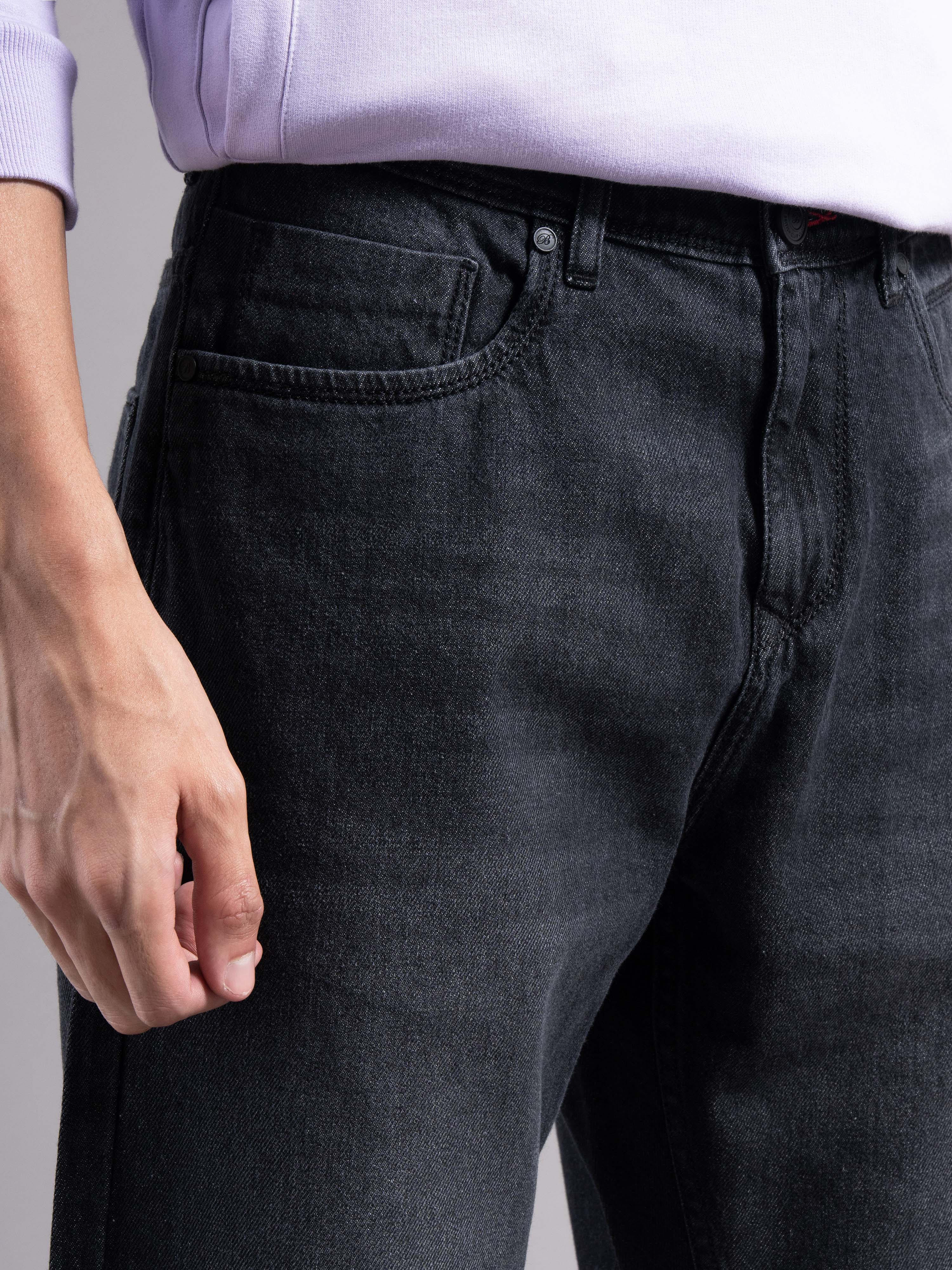 Men Smart Slim Fit Mid-Rise Light Fade Jeans