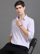 Men Smart Cotton Linen Slim Fit Shirt