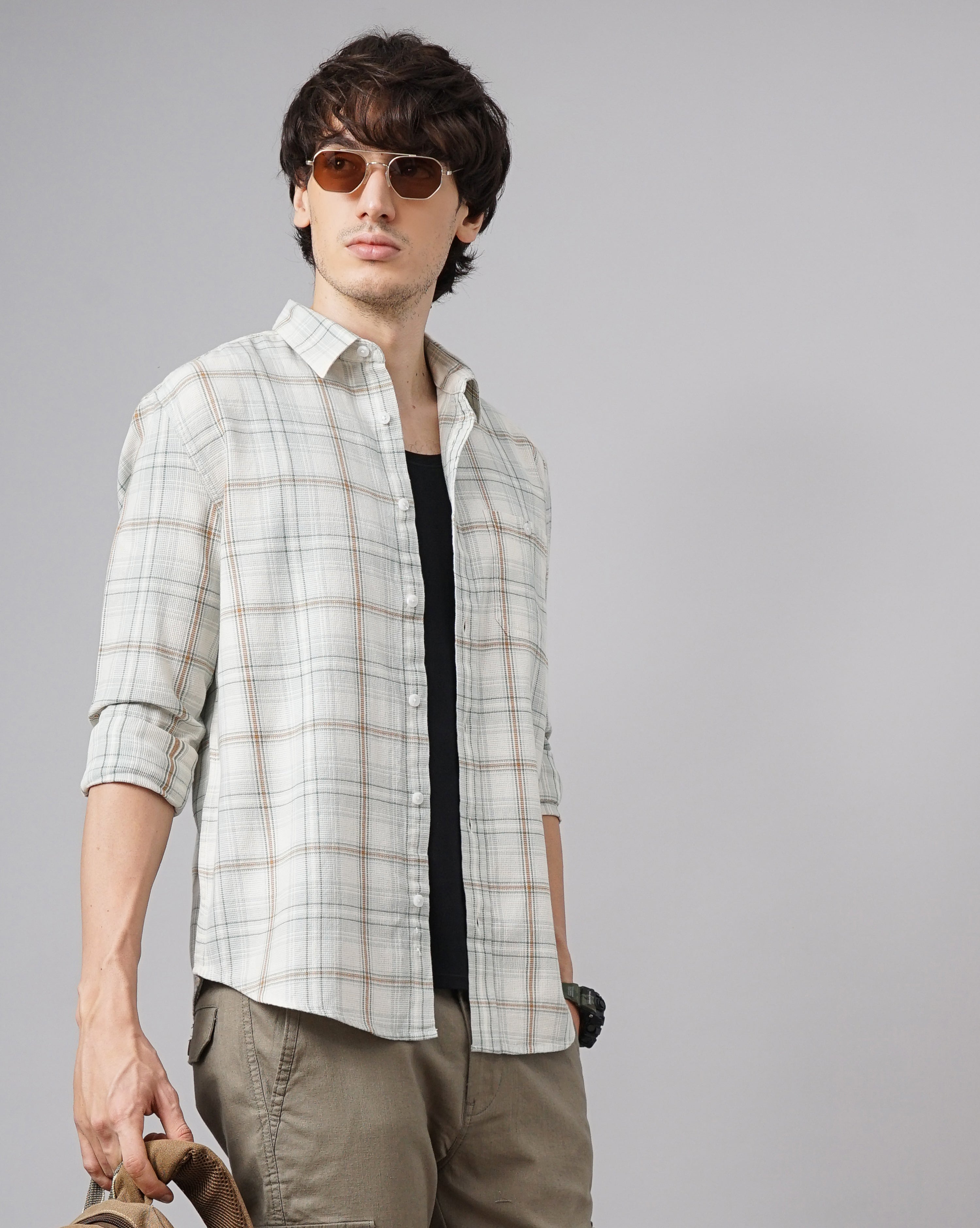 Men's Checks Shirt