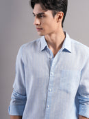 Men Smart Slim Fit Striped Casual Shirt