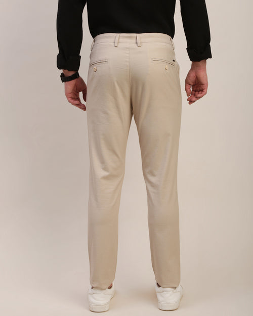 Men Comfort Slim Fit Low-Rise Chinos