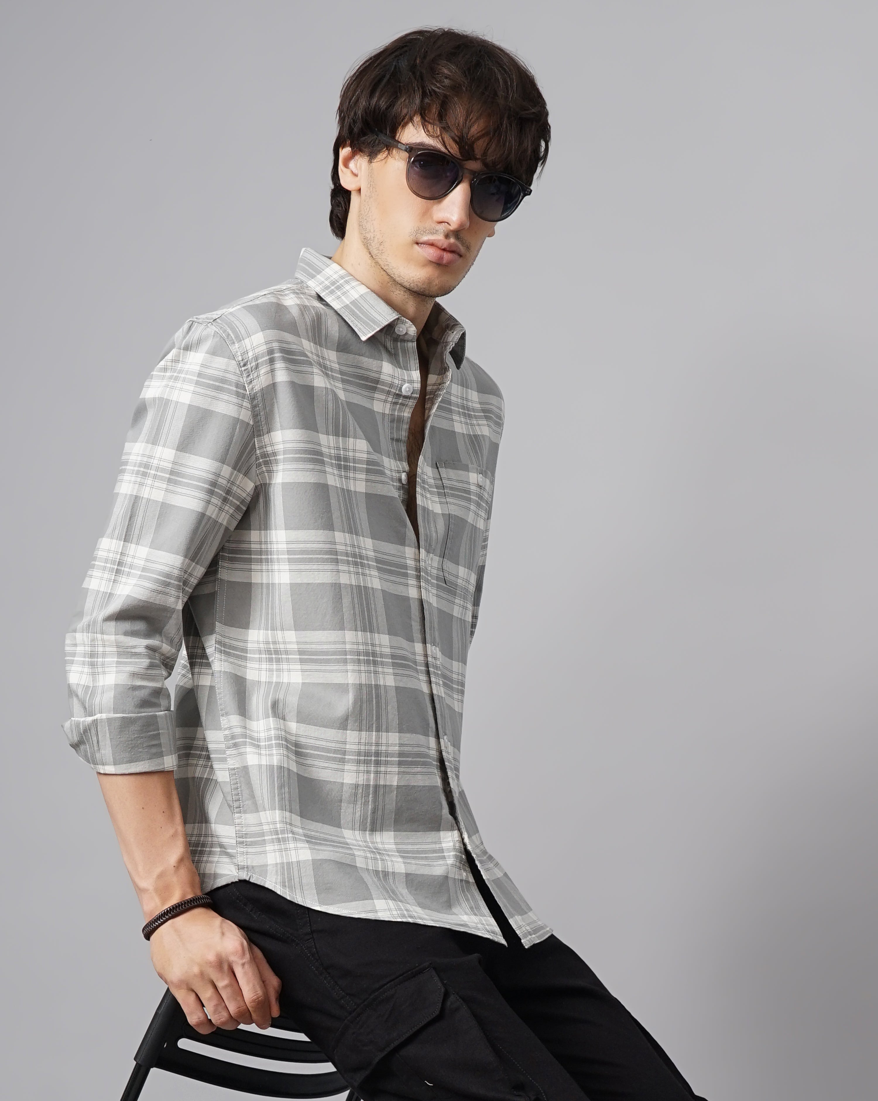Men's Checks Shirt