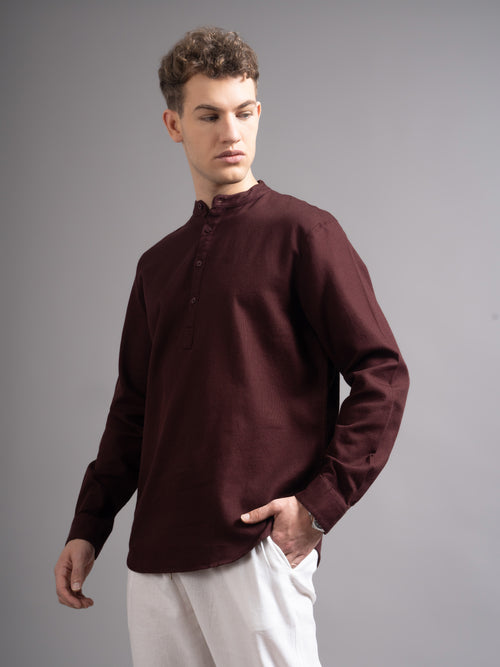 Men's Dobby Kurta Shirt