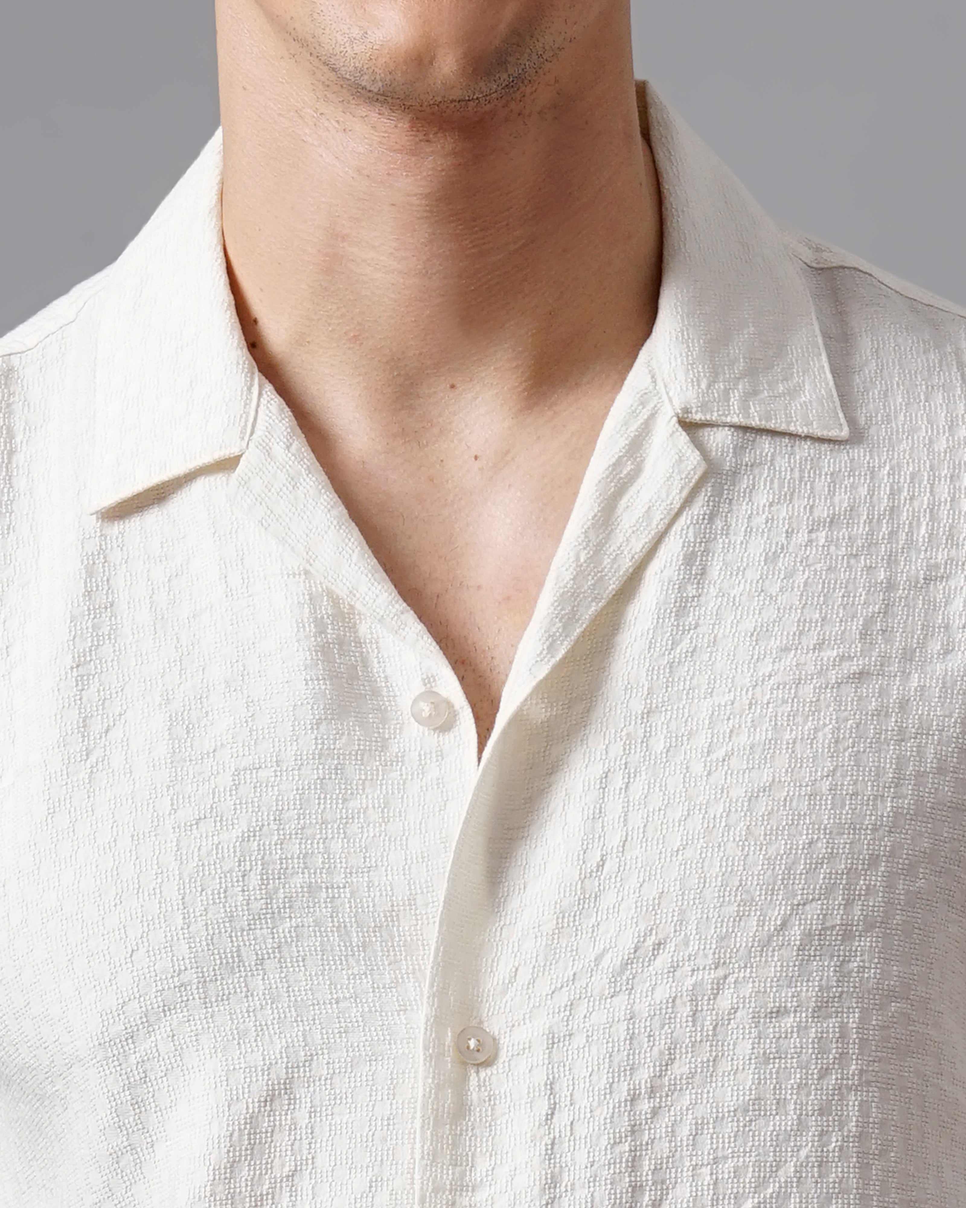 MEN'S SELF DESIGN SHIRT