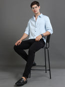 Men Satin Slim Fit Shirt