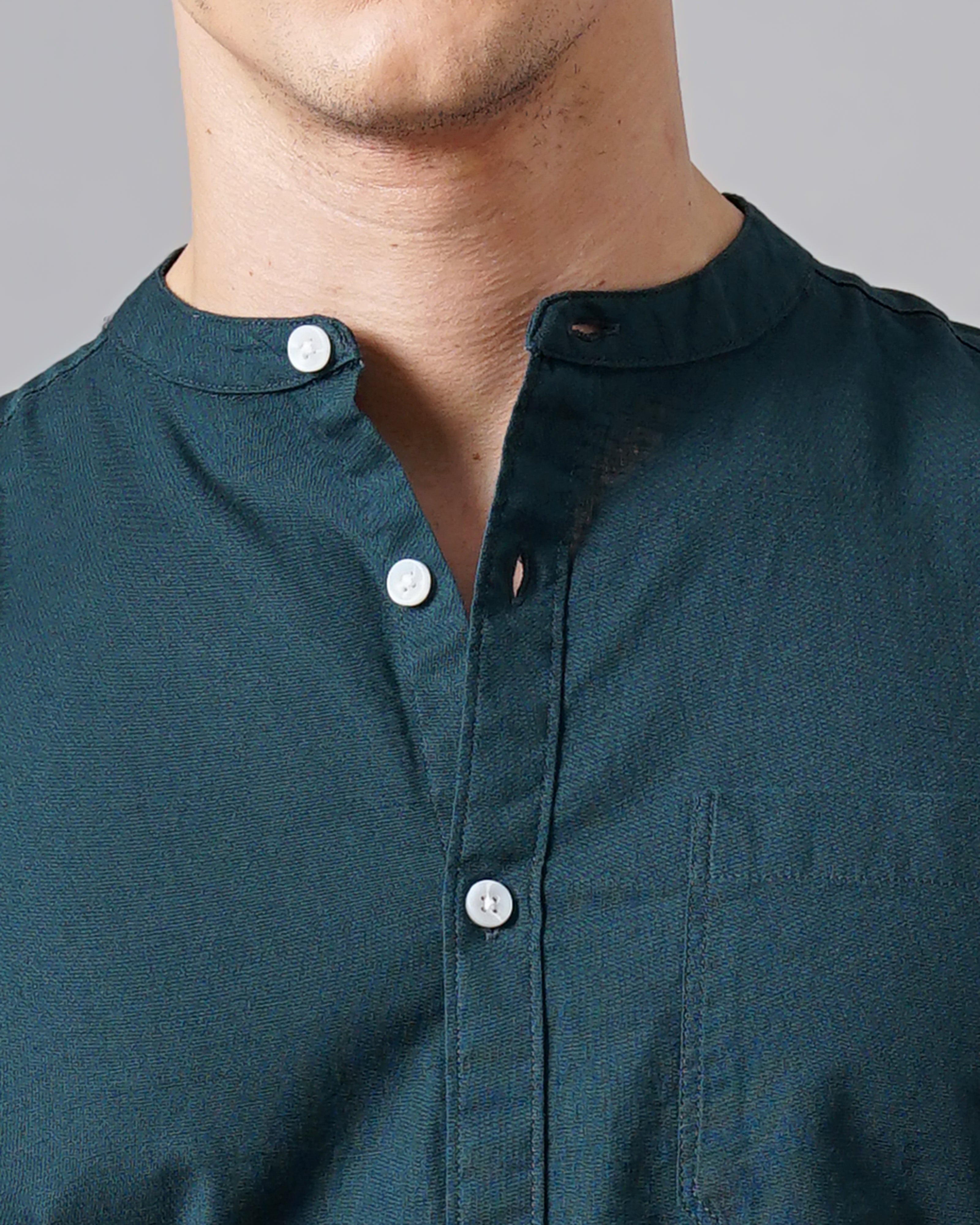 Men's Solid Casual Shirt