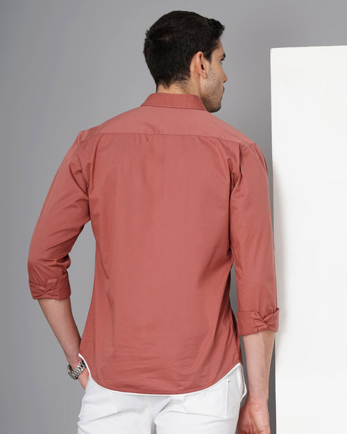 Men's Solid Casual Shirt