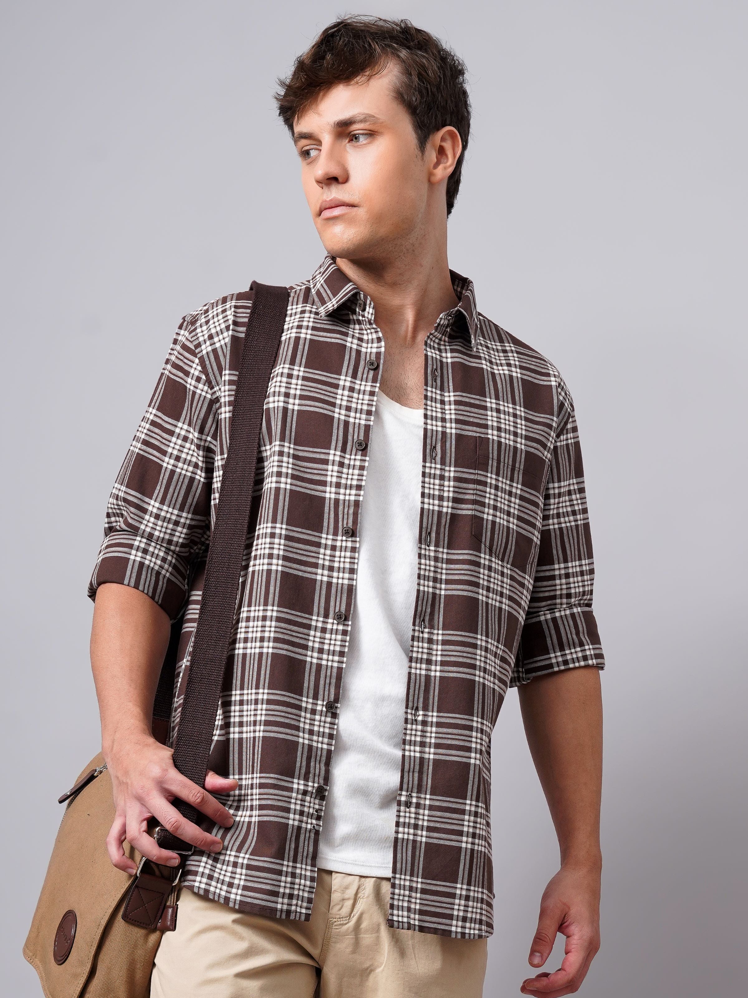 Men's Checks Shirt