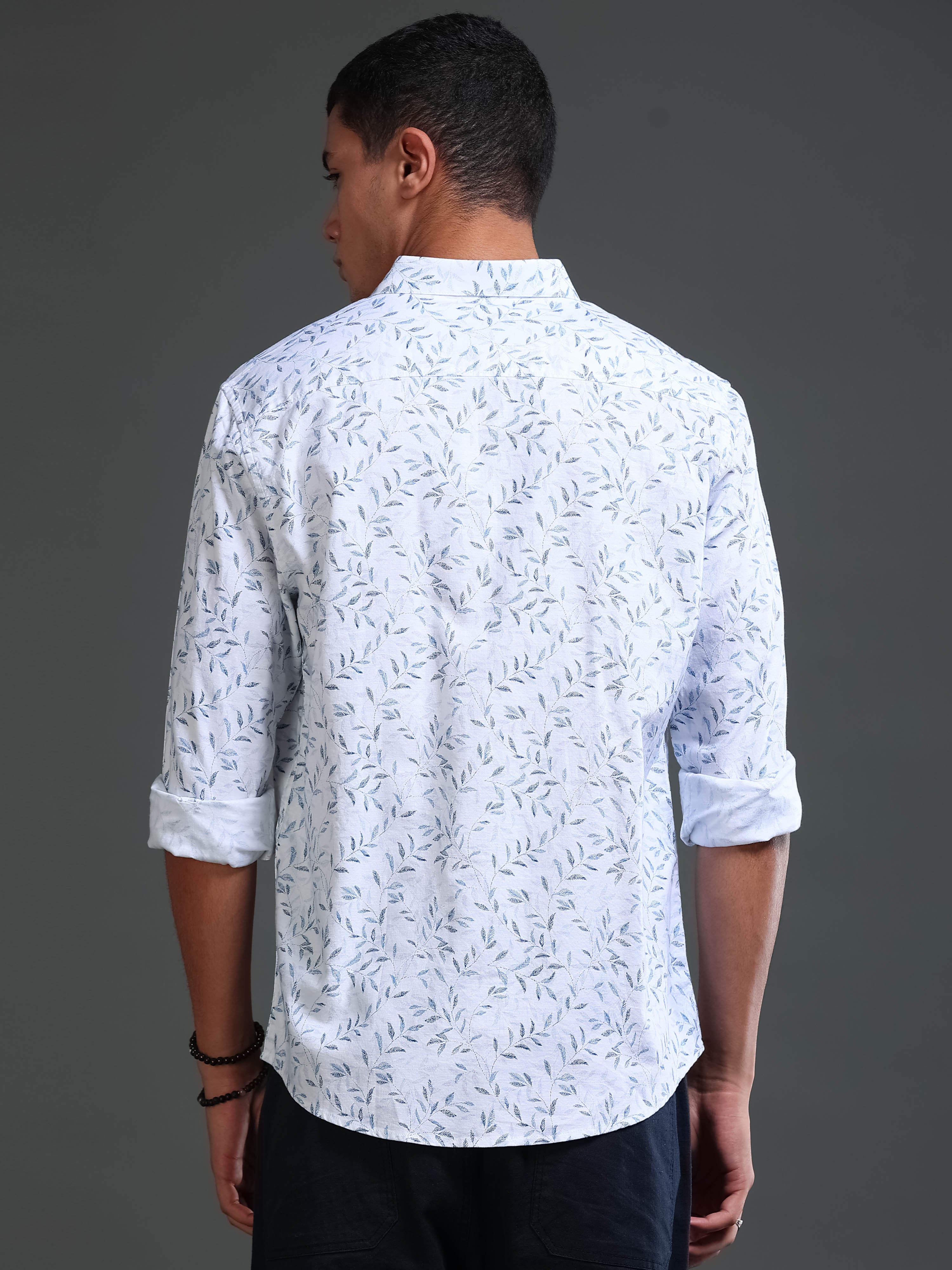 Men's Oxford Twill Prints Shirts