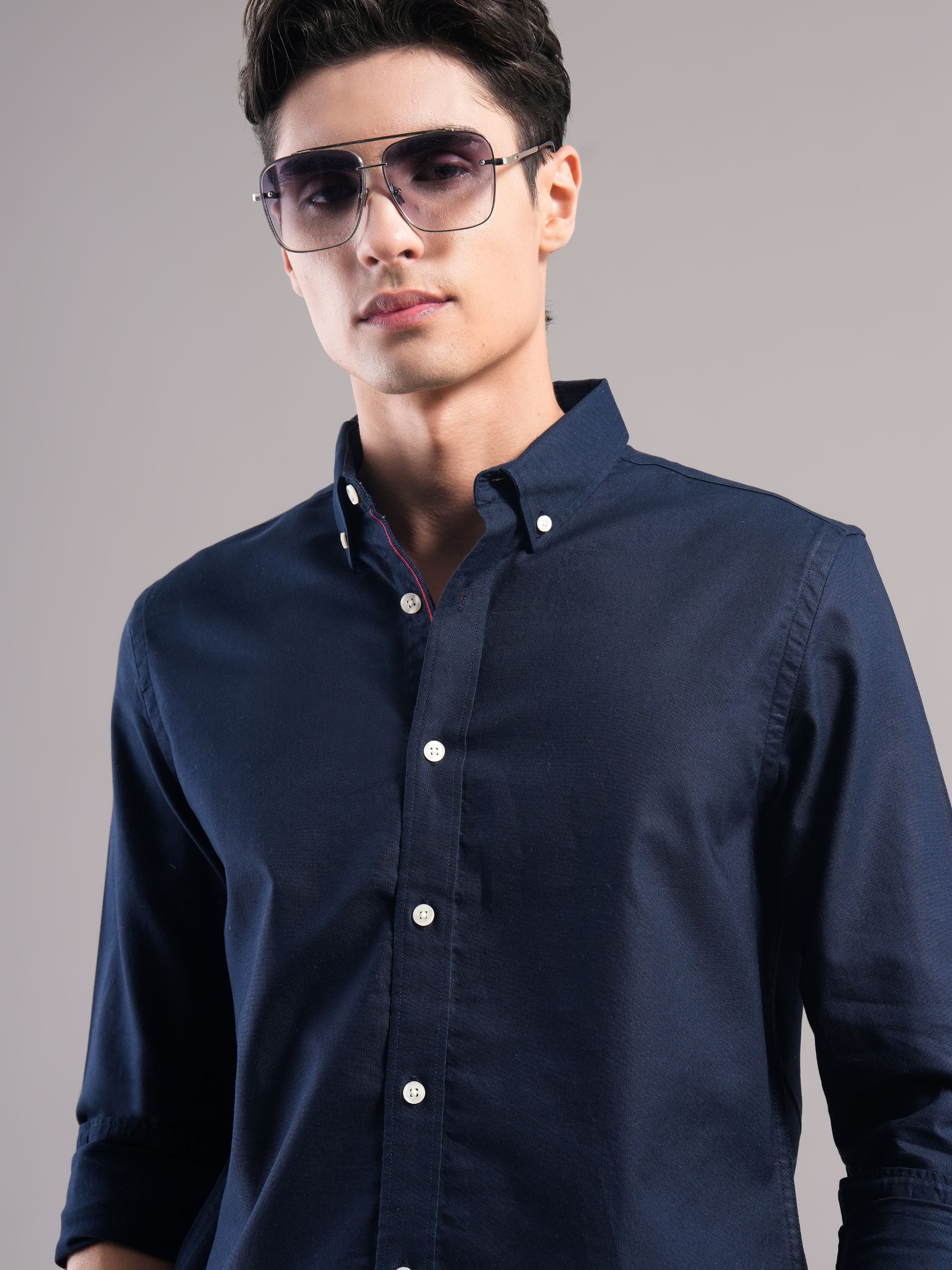 Men Smart Slim Fit Casual Shirt