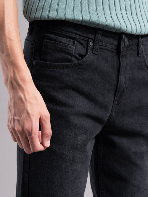 Men Smart Slim Fit Mid-Rise Light Fade Jeans
