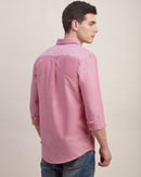 Men Slim Fit Oxford Cotton Casual Shirt