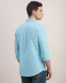 Men Slim Fit Oxford Cotton Casual Shirt