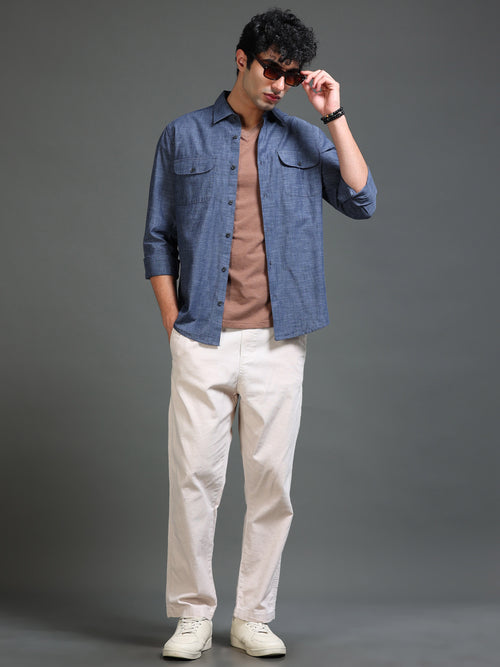 Men's Solid Shirt