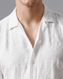 MEN'S SELF DESIGN SHIRT