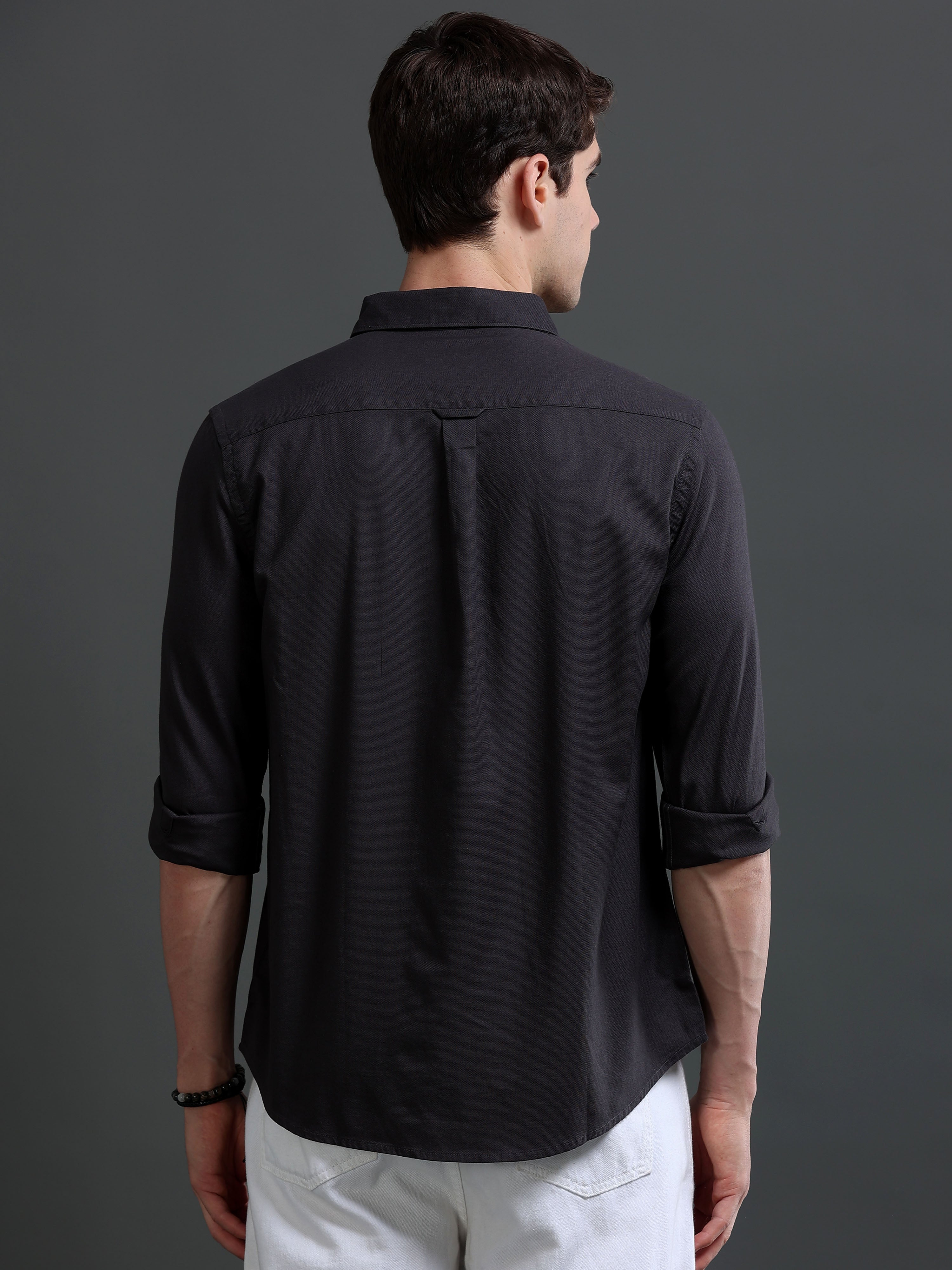 Men Smart Slim Fit Formal Shirt