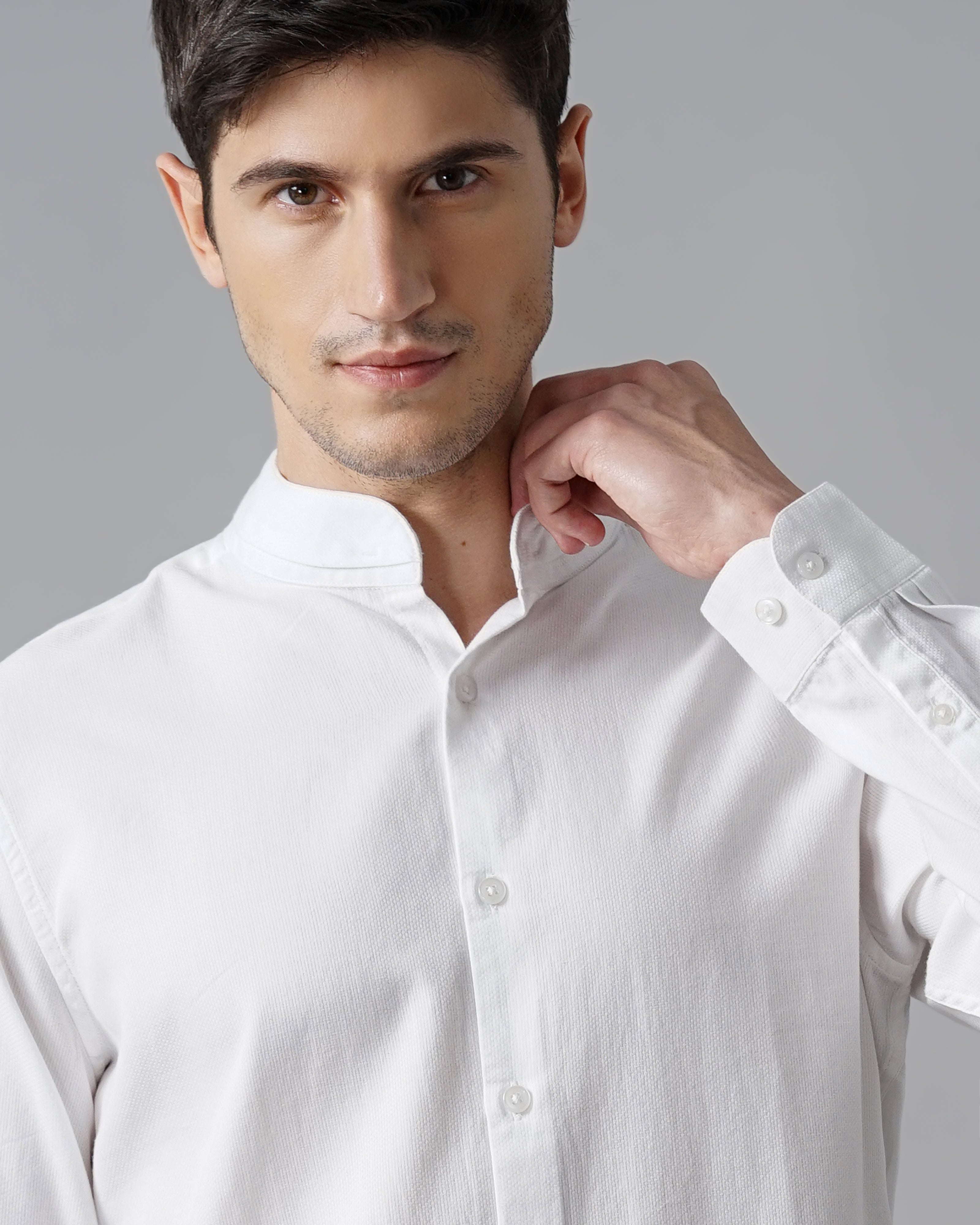 Men's Solid Casual Shirt