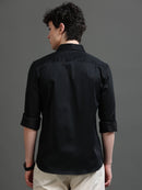 Men Smart Slim Fit Printed Party Shirt