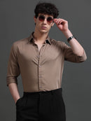 Men Smart Slim Fit Semiformal Shirt