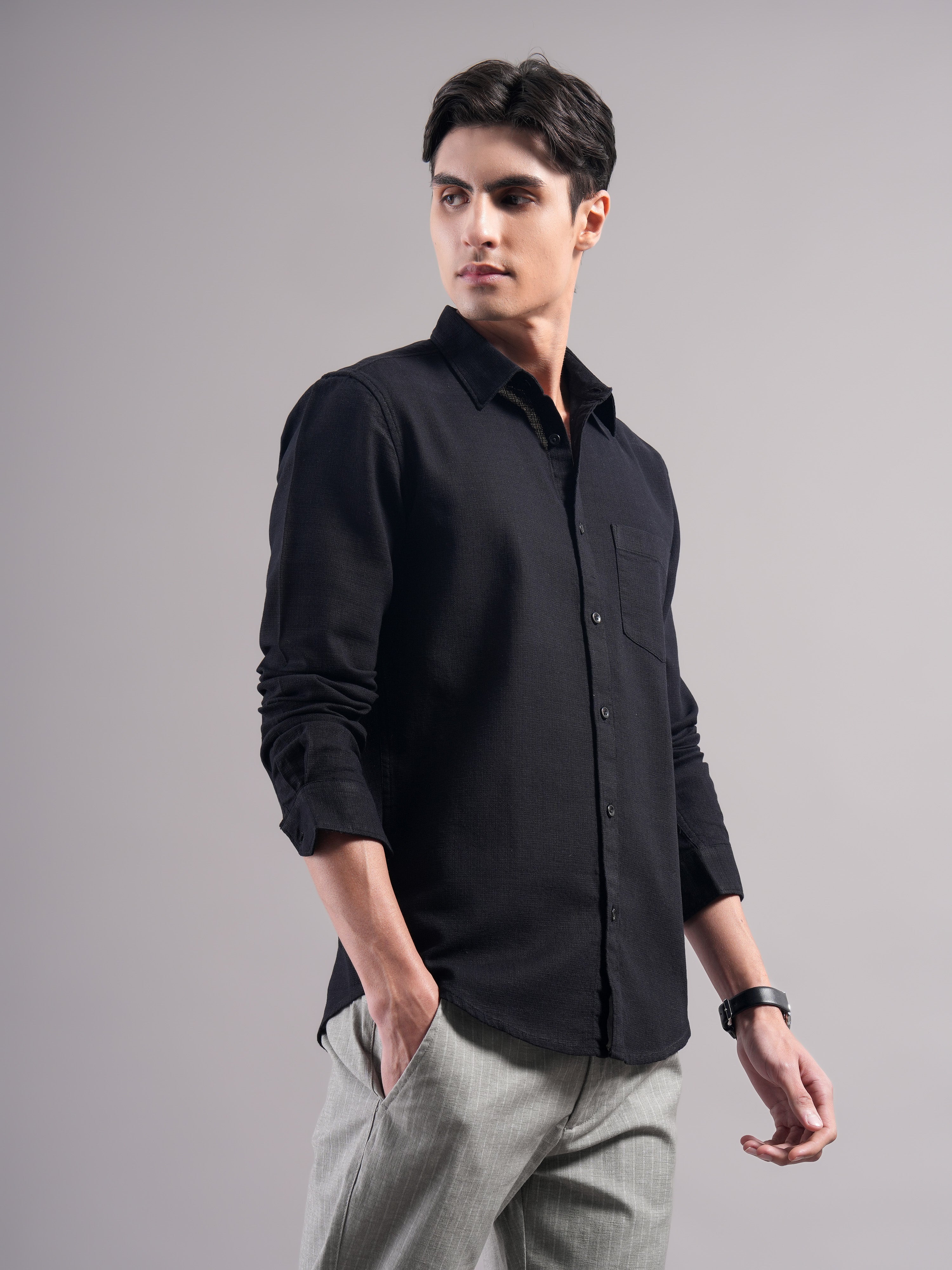 men's slim fit shirt