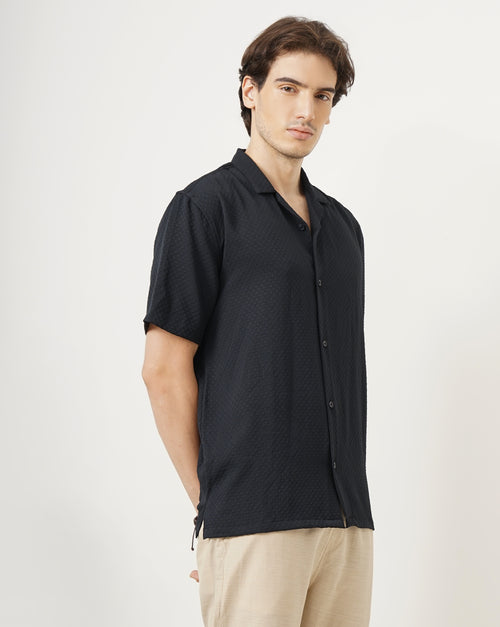 MEN'S SELF DESIGN SHIRT
