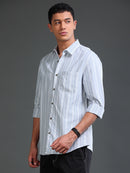 Men Oxford Stripes Shirt
