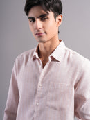 Men Smart Slim Fit Striped Casual Shirt