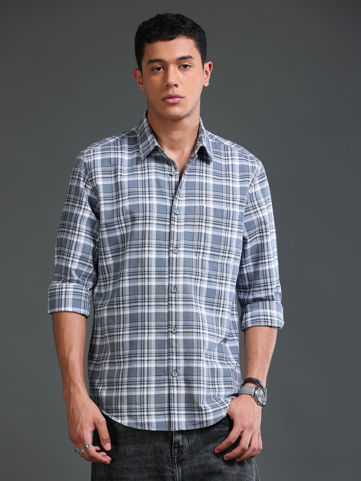 Men Premium Oxford Checks
