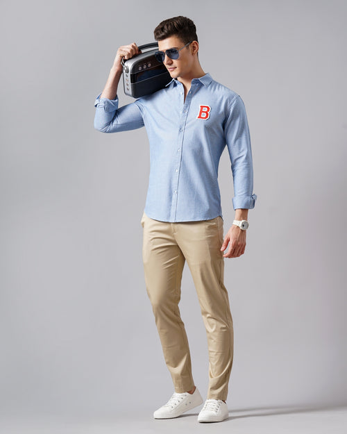 Men's Solid Casual Shirt